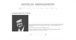 Desktop Screenshot of nicholasarrangements.com